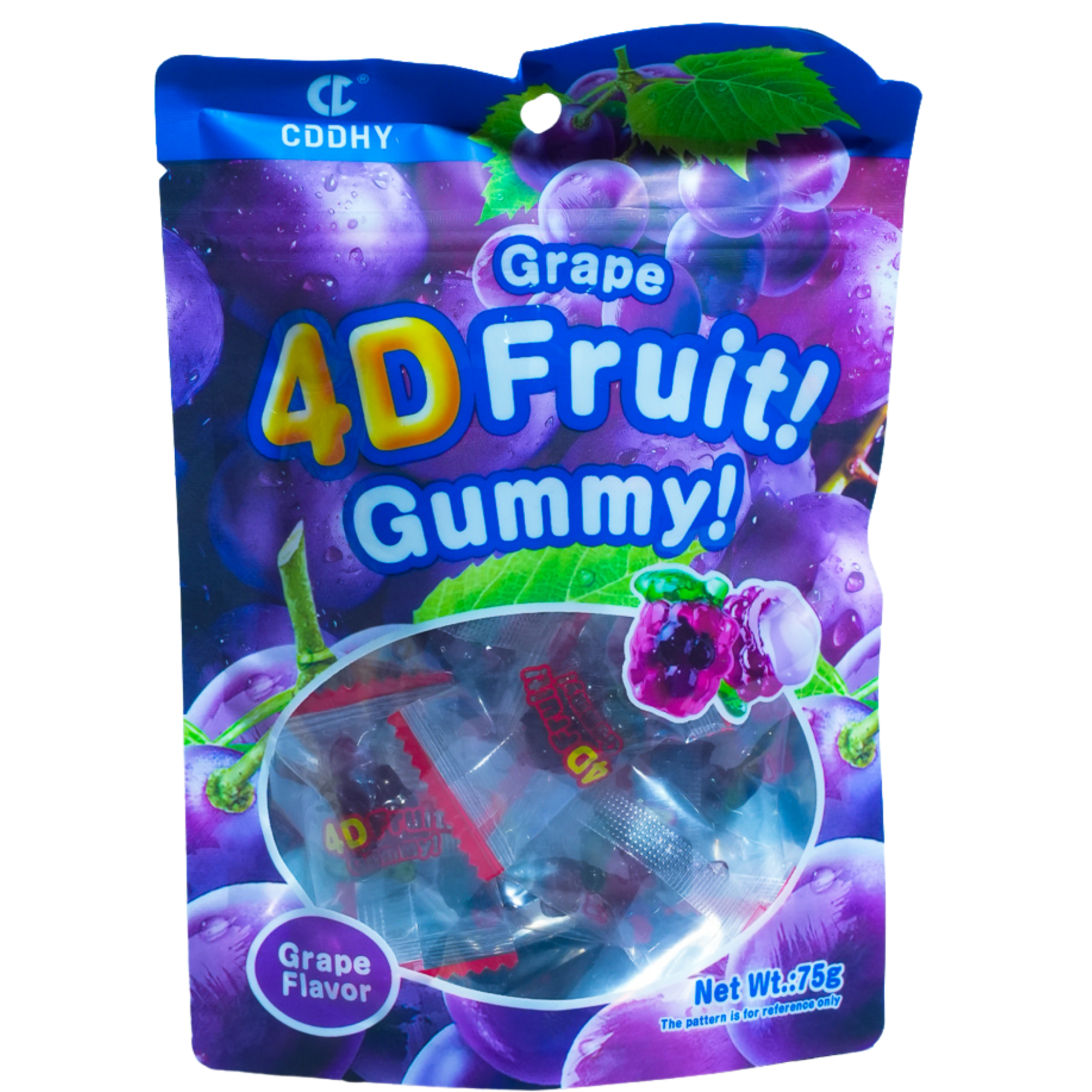 Kẹo Dẻo Trái Cây 4D CDDHY Gói 75g