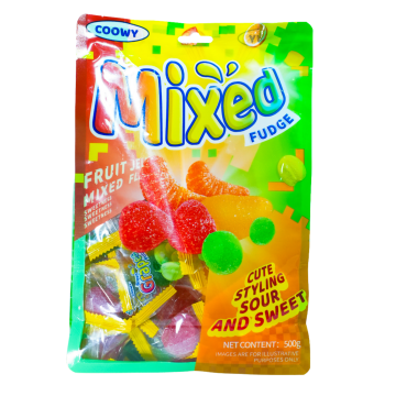 Kẹo Trái Cây Mixed Coowy Gói 500g