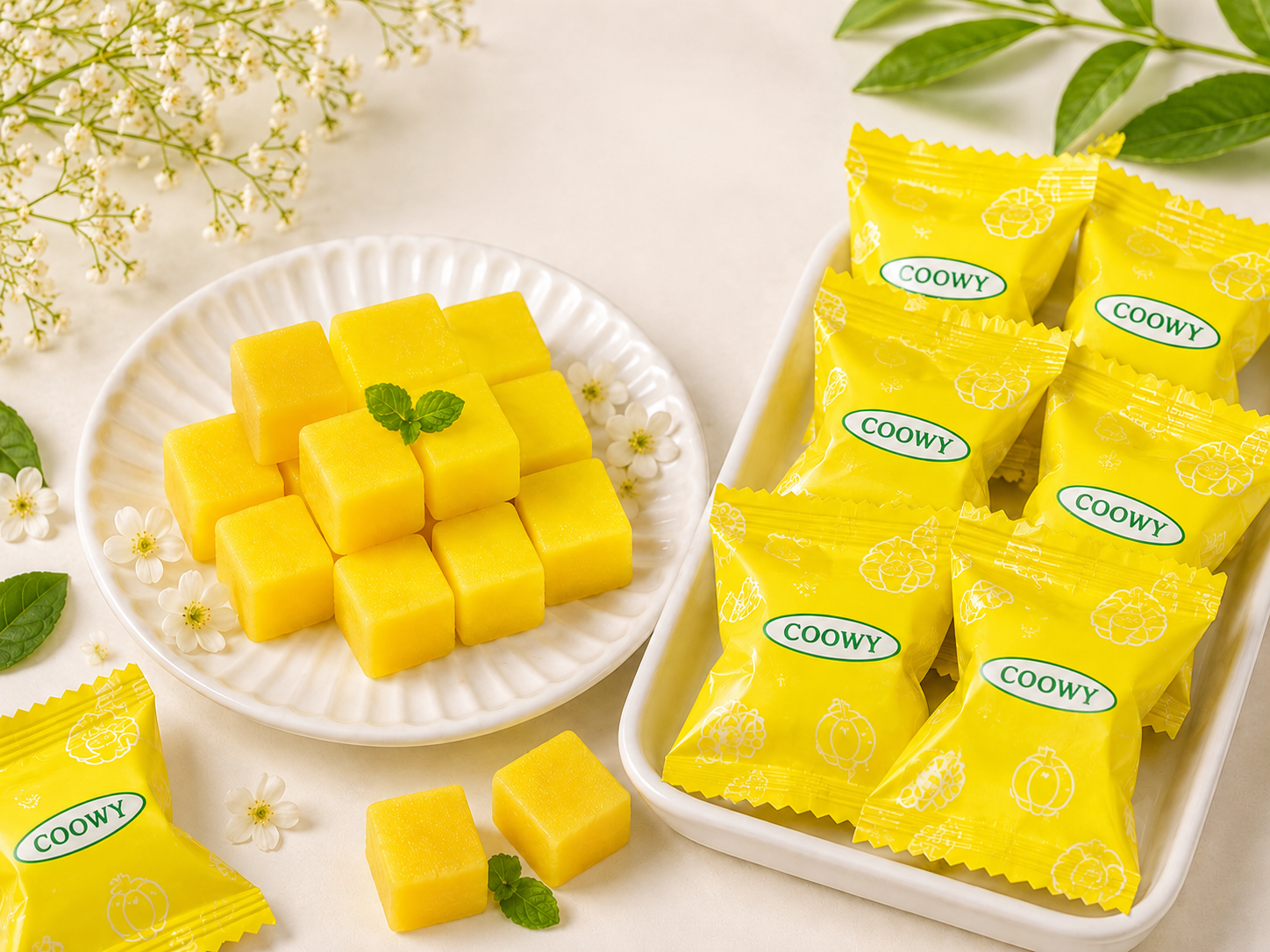 Kẹo Dẻo Cube Sugar Coowy Gói 378g - Image 3