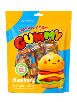 Kẹo Hamburger Coowy Gói 300g