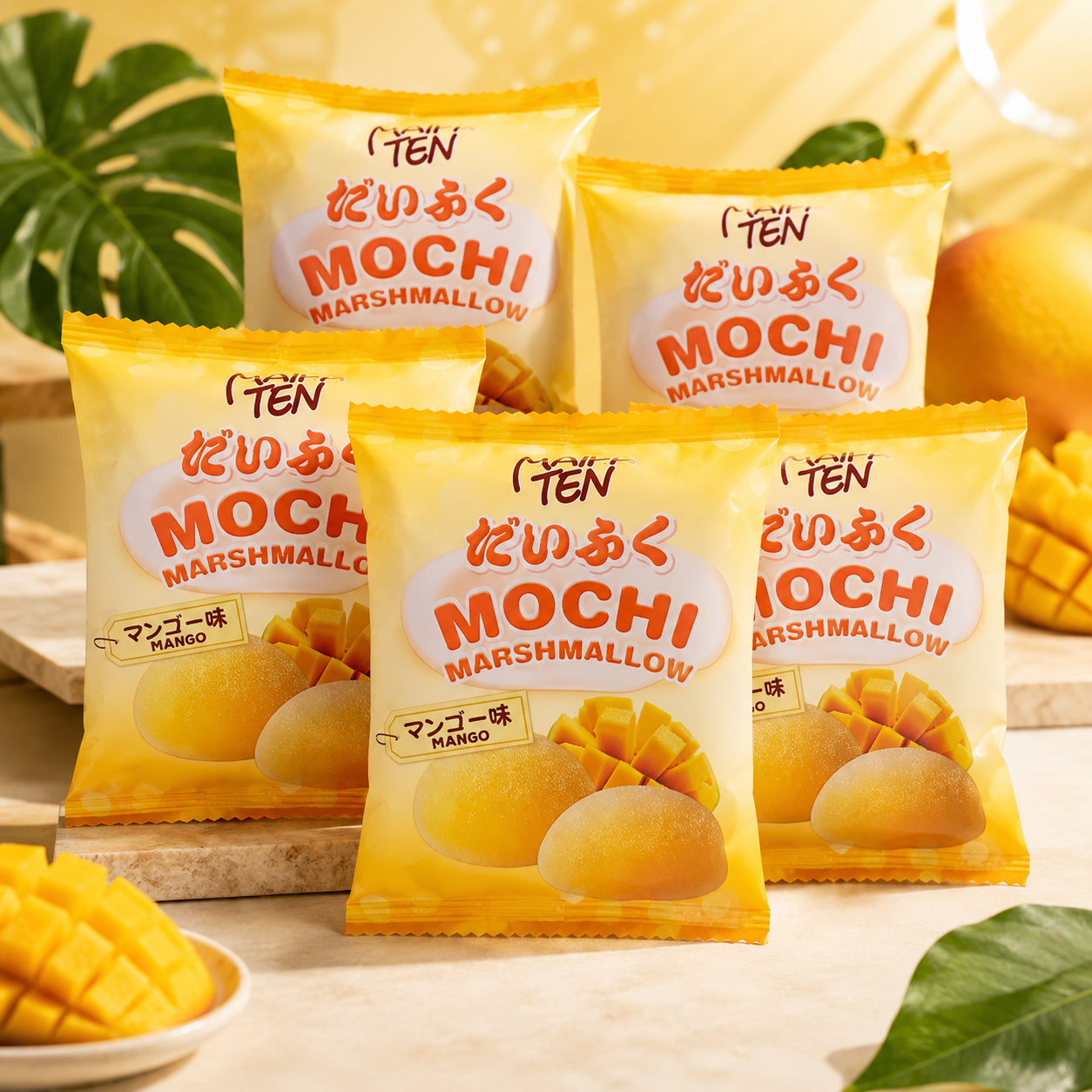 Bánh Mochi Marshmallow Vị Xoài - Ảnh 4