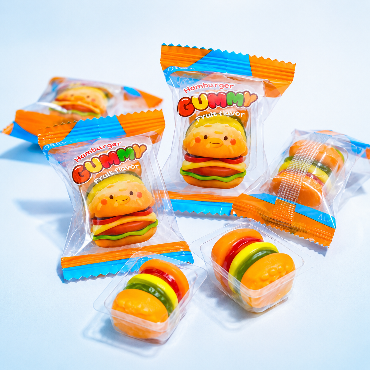 Kẹo Dẻo Hamburger Xá Coowy Túi 2,5kg - Ảnh 5
