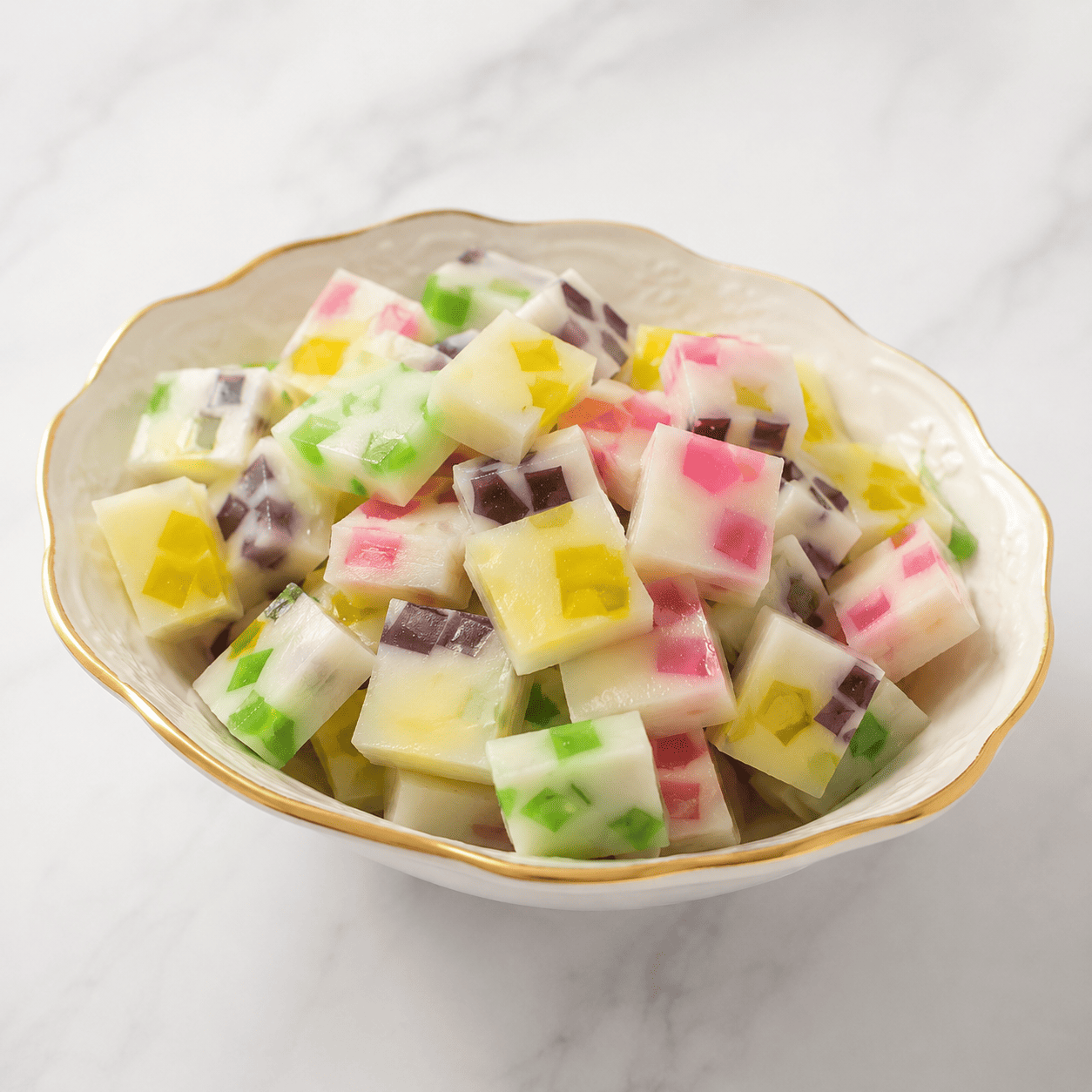Kẹo Dẻo Trái Cây Hình Khối Mix Vị Xá Coowy Gói 2.5kg - Ảnh 5