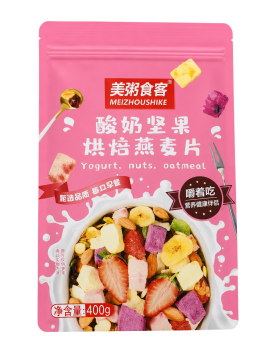Ngũ Cốc Sữa Chua Yến Mạch Nướng Mix Hạt Gói 400g